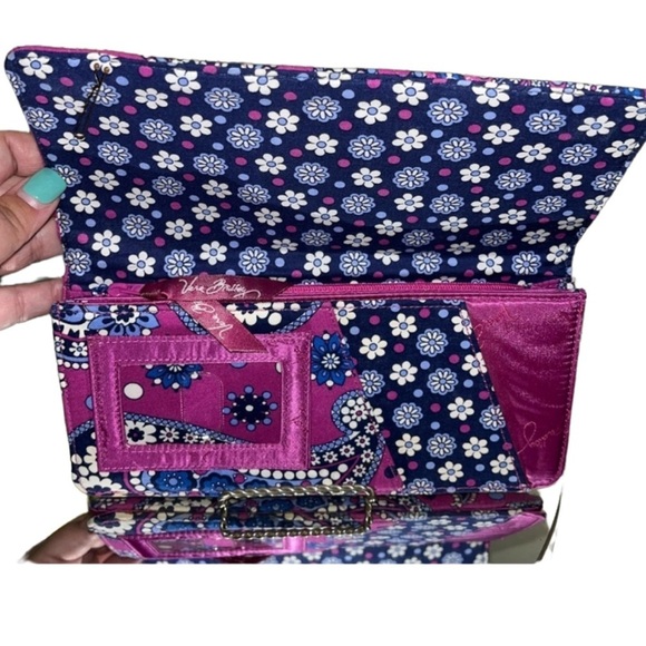Vera Bradley Handbags - VERA BRADLEY BOYSENBERRY TRAVEL WALLET